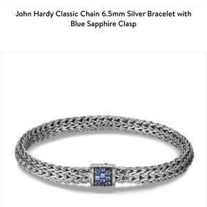 John Hardy Blue Sapphire Bracelet